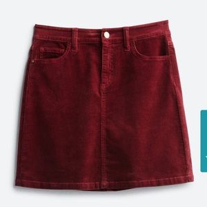 Corduroy size 10 skirt